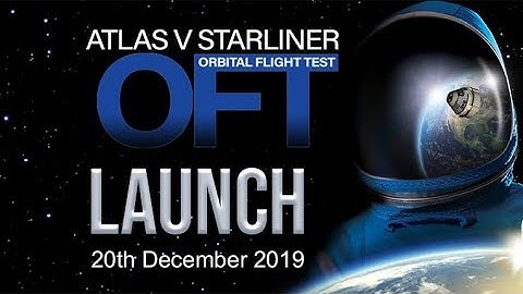 LIVE LAUNCH - Boeing Starliner unmanned orbital flight test