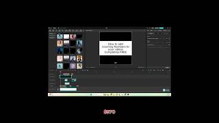 AI Tip #1 - How to add counting numbers for FREE for you edits
