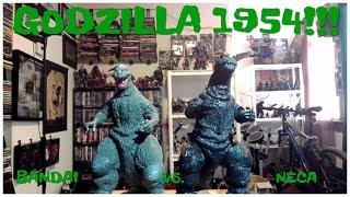 A comparison video between two different figures, representing the
same subject. today i'm looking at bandai and neca versions of
godzilla 1954 figur...