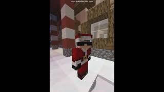 Пьяный дед мороз в Майнкрафт 🎅 | автор @titwow | #minecraft #shorts