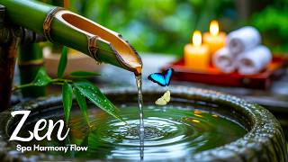 Zen Spa Music - Radiant Petal Spring: Calming Piano & Trickling Water for Deep Meditation