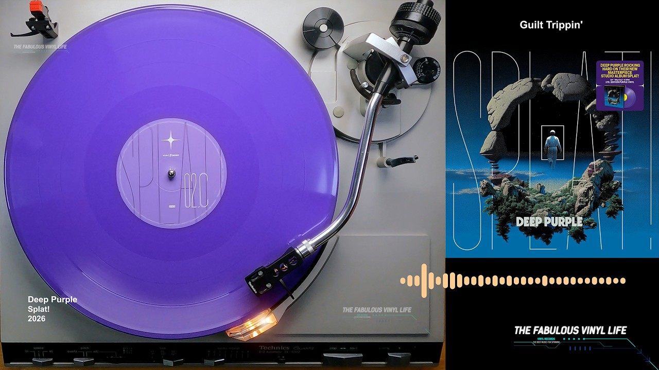 Deep Purple ) Splat! ) 2026 (2LP Limited Edition Purple Vinyl