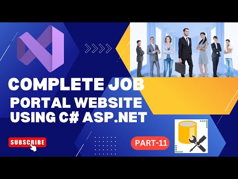 Complete Job Portal Website Step by Step Solution Using C# ASP NET | Alok Srivastava (9911522747)|