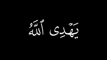الله نور السماوات والارض || كروما قران كريم شاشة سوداء محمد اللحيدان