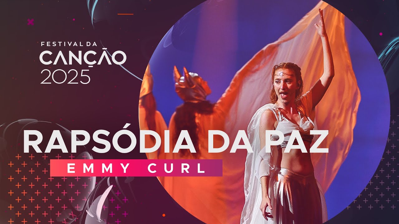 Emmy Curl – Rapsódia da Paz | 2ª Semifinal | Festival da Canção 2025