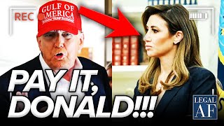 Trump Gets REBUKED by His OWN JUDGE and Is ORDERED to PAY SANCTIONS