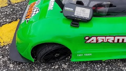 ARRMA INFRACTION GT SPEED RUN NEW PB 140MPH
