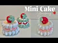 How To Crochet Mini Cake Strawberry Cake