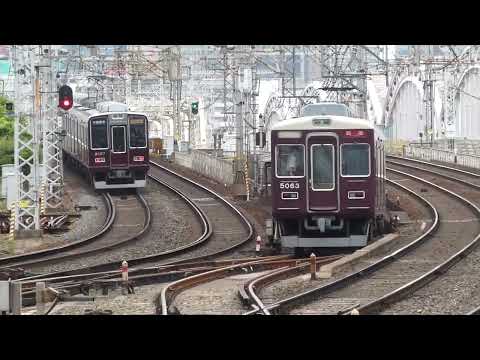 阪急　5000系　5012F　廃車回送