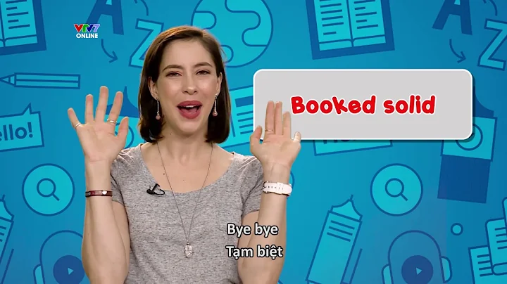 "Booked solid" - English in a minute - Idioms & phrases [Eng/viet sub]