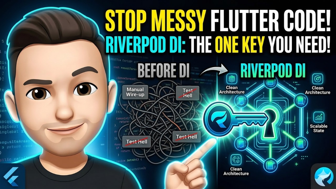 Dependency Injection in Flutter Riverpod — The Clean Architecture Way ...