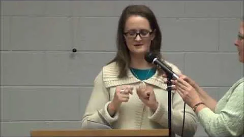 Superior Poetry Cafe, Julie Barbour Reading