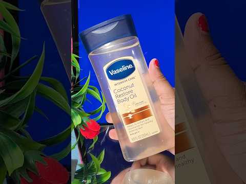 This Vaseline Body Oil is everything 🤌🏻 @vaselineindia Vaseline Coconut Restore Body Oil 🥥🌴