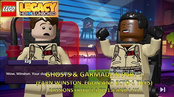 [*/\*] LEGO Legacy: Heroes Unboxed - Ghosts & Garmadon Part 1 -  Chapter 1-Missions 1 to 4 and 1.H1