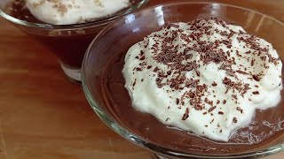 Easy chocolate pudding recipe | Quick creamy homemade chocolate dessert