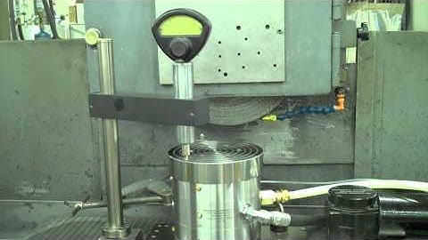 Roto-Grinding on a Hydrostatic Spindle