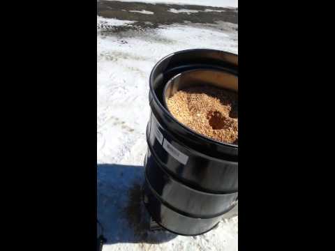 Sawdust burner