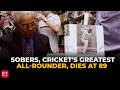 Cricket legend Garfield Sobers, champion West Indies all-rounder, dies at 89