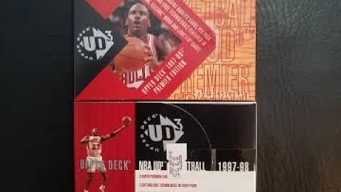 1996 & 1997 Upper Deck UD3 Basketball pack pulls! Shaquille O'Neal, Karl Malone, & Alonzo Morning!!