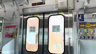 JR中央線各駅停車E231系800番台K6編成 モハE231-816 三菱IGBT-VVVF 吉祥寺→三鷹 走行音