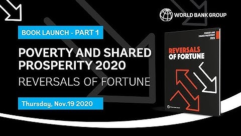 Poverty and Shared Prosperity 2020: Reversals of Fortune – Part 1