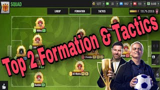 TOP 2 Formation and tactics in Top Eleven 2024 screenshot 4