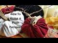 How to Make a Plush Pumpkin