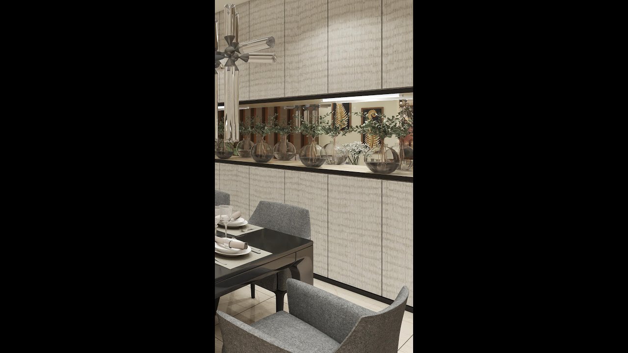 Before and After Dining Room Interior Design for future Renovation by SHHD Contractor Kuching