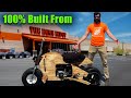 I Built a Motorcycle from Home Depot Parts