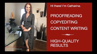 Proofreading, Copyediting, Course Development and more...