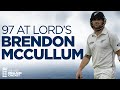 So Close! Watch Brendon McCullum Hit 97 At Lord&#39;s | England v New Zealand 2008 Match Highlights