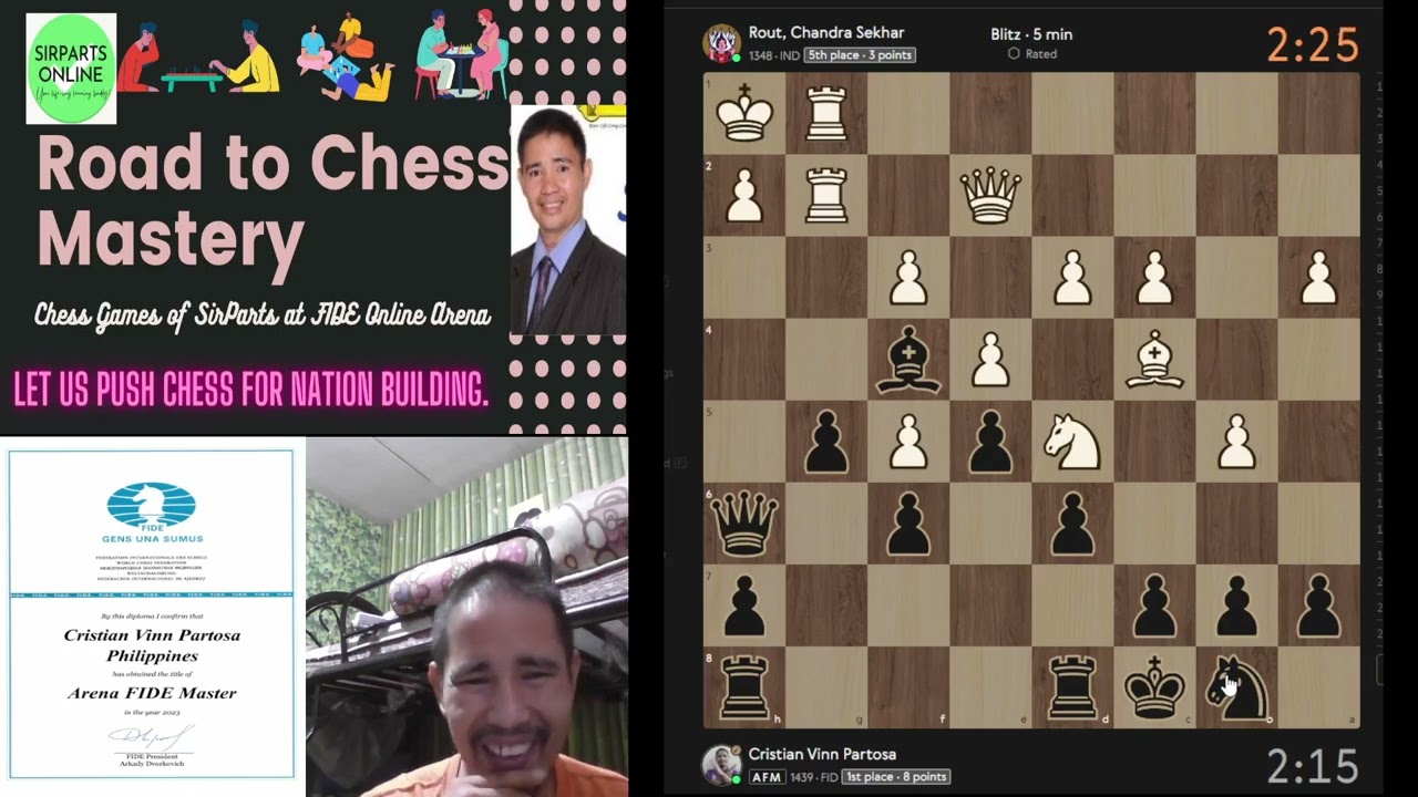 Blitz #chess games can be crazy stressful! Get your reps in with