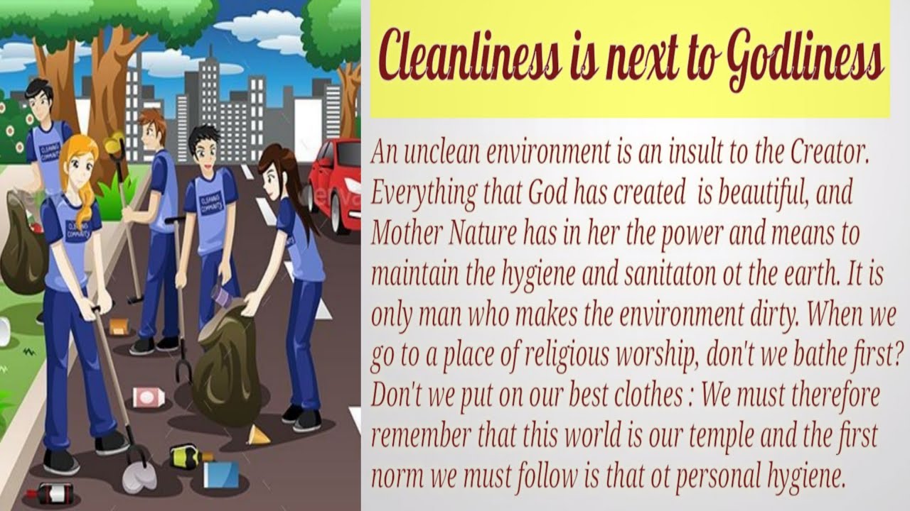 cleanliness is next to godliness expansion