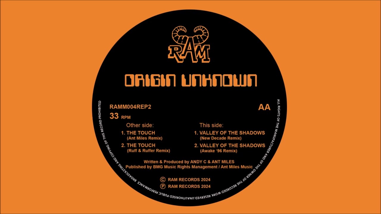 Origin Unknown - Valley of the Shadows (Awake '96 Remix) Ram