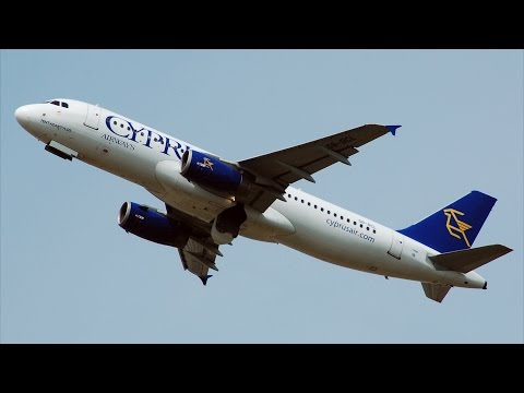 Cyprus Airways LAST TAKEOFF - Airline Closed - Larnaca Airport - ATC - Plane Spotting - Startup