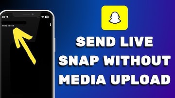 Hoe je een live snap kunt versturen zonder media te uploaden (2025)