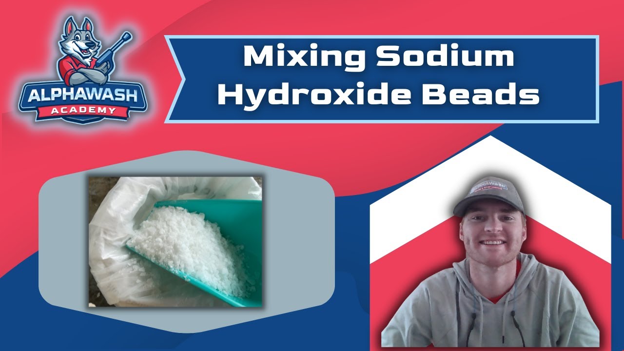 Caustic Soda Beads - 50 lb Sodium Hydroxide Bags