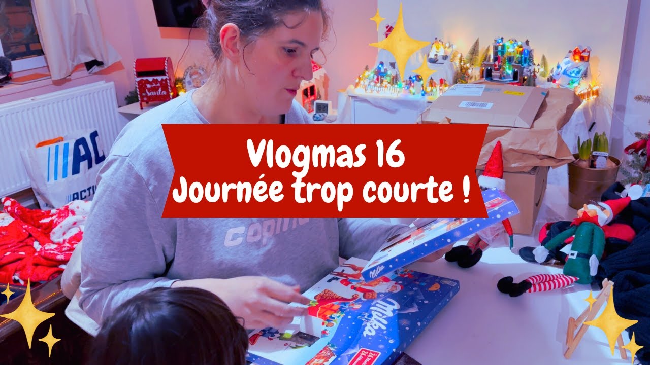 Vlogmas 16 : La course, la fatigue & des journées trop courtes 😵‍💫🎄