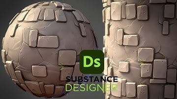 Stylized Brick Wall - Substance 3D Designer