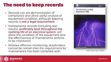 PAT Refresher Webinar Series Session 8 - Record Keeping and Documentation