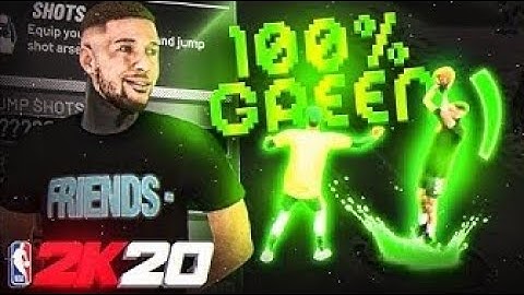 NEW 100% BEST JUMPSHOT IN NBA 2K20! MOST CONSISTENT JUMPSHOT FOR EVERY BUILD! NEVER MISS AGAIN💚