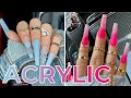 ✨247✨Amazingly Beautiful 💅 Acrylic Nail Art Designs Tutorial Ideas