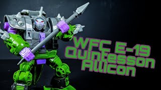 Transformers War For Cybertron Earthrise Wfc E-19 Quintesson Allicon
