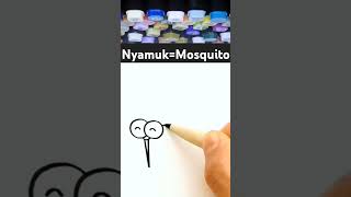 drawing mosquitoes #drawing #drawing #mosquitoes #mosquito #shortvideo #fyp #viralvideo