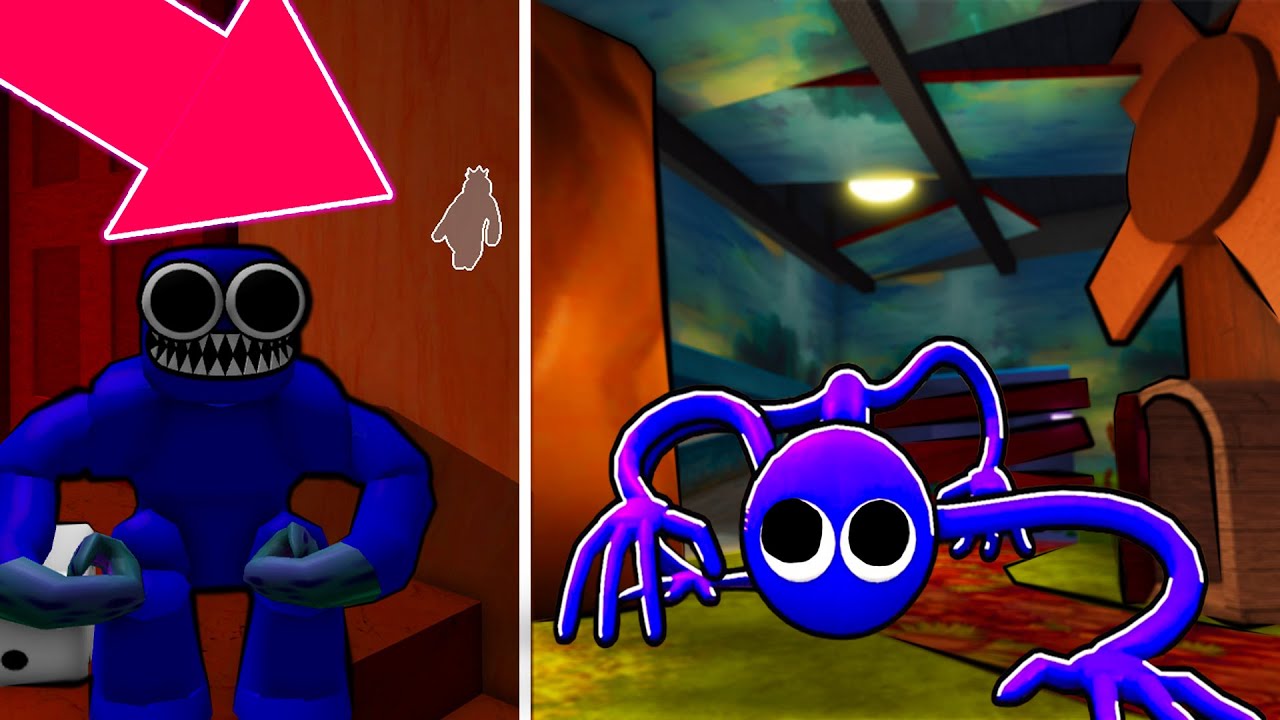 VIREI O MONSTRO ROXO E PEGUEI OS JOGADORES COM O MODO ESPIÃO NO RAINBOW ...