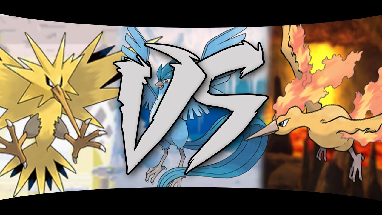 ZAPDOS vs MOLTRES vs ARTICUNO