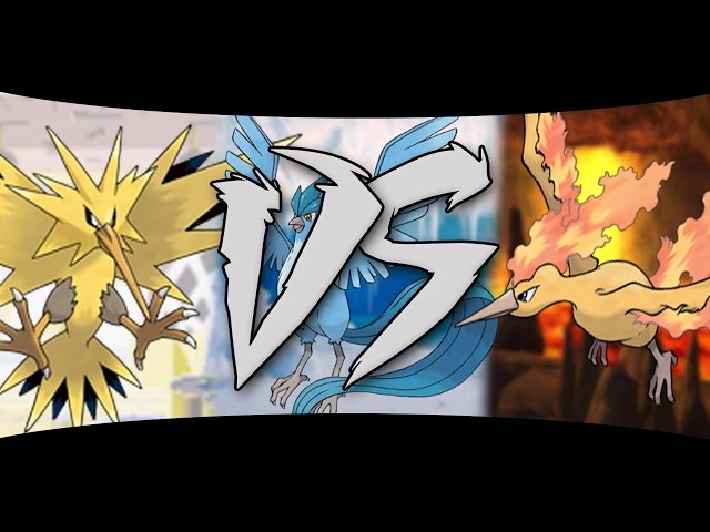 ZAPDOS vs MOLTRES vs ARTICUNO