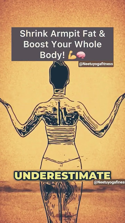 Armpit fat & Boost your whole body! #shortsfeed #motivation #subscribe #ytshorts #facts #yoga