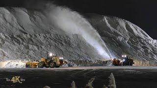 The great annual 2 hour snowplow video of Montreal's $200M snow industry