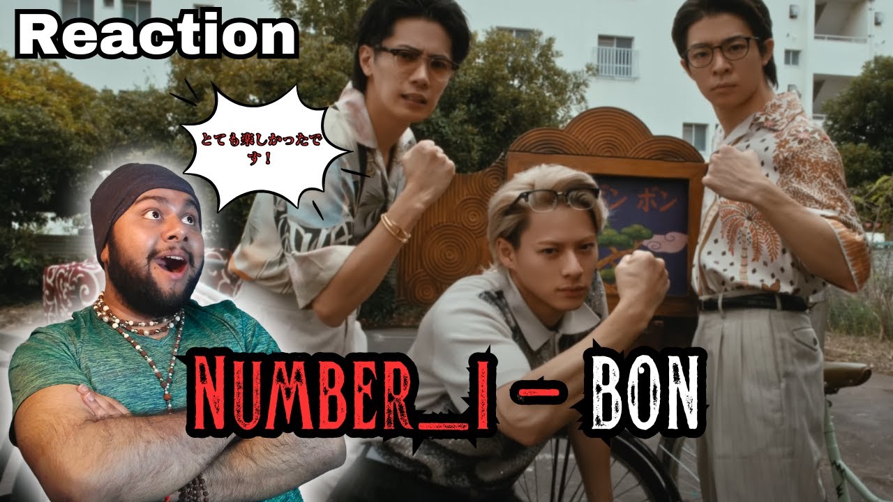 REACTION | Number_i - BON (Official Music Video) #number_i #number_ireaction